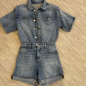 Hudson Jeans Blue Denim Kids Romper